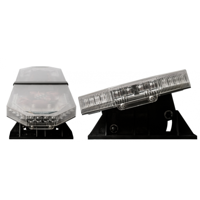 Sistem (set 2 buc.) de prindere fixa pentru rampe luminoase si minirampe luminoase - permite reglaj inaltime, inclinare si distanta montaj